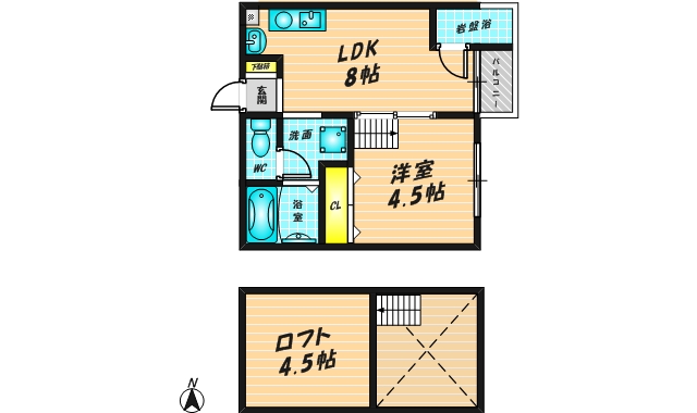 メゾンdeソレイユ (203号)