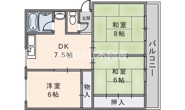 今井ハイツ　（207号）
