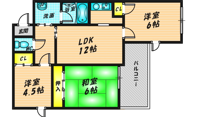 若江アーバンライフ　（103号）