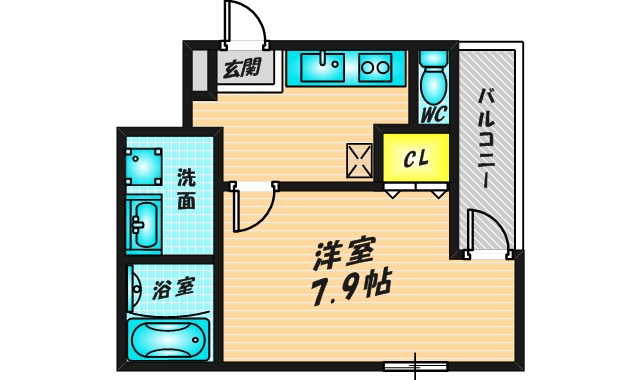 フジパレス花園西町　（101号）