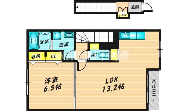 グロースハイツ新石切Ⅱ (201号)