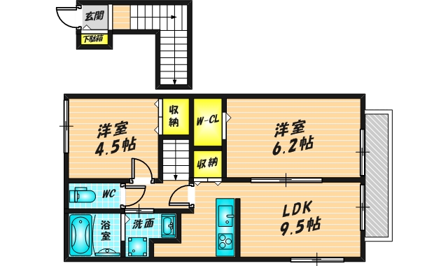 アムールコート　（202号）