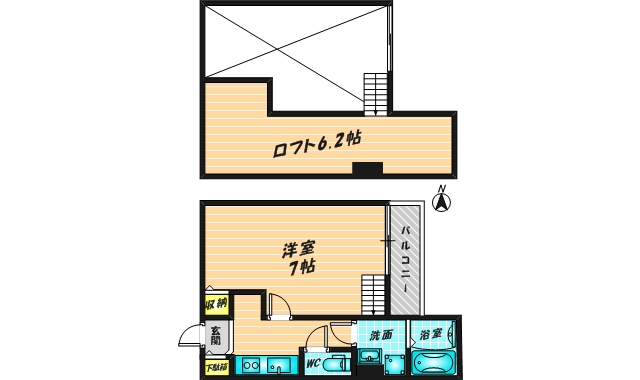 ノア瓜生堂　（203号）