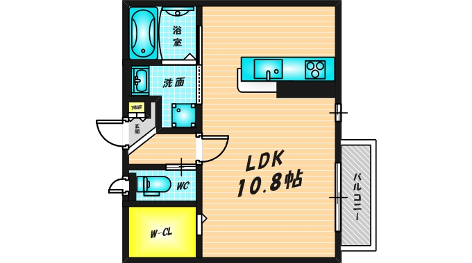 ルーエⅠ　（101号）