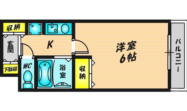 フラワーハイツ　（101号）