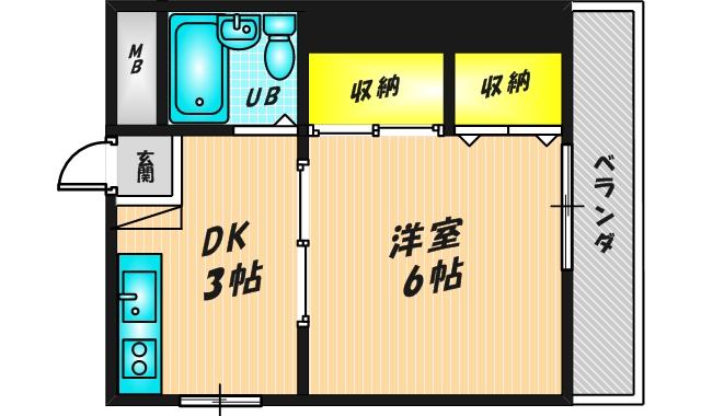 花園グレースマンション　（208号）