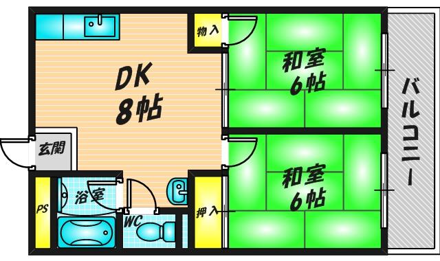 旭ガーデンハイツ (406号)