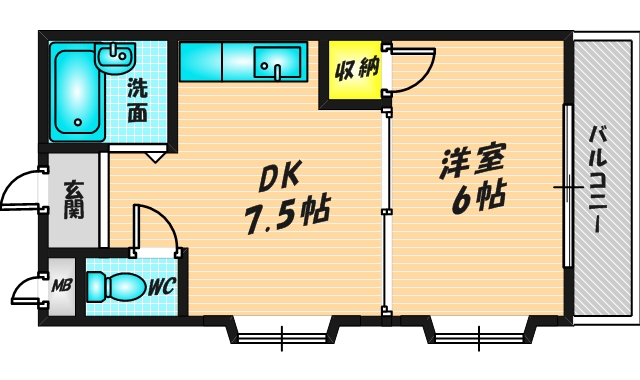 トトロハイツ (303号)