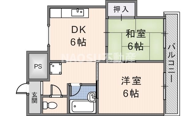 サンライフ若江本町　（402号）