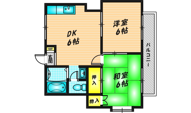 マツラハイツ (201号)