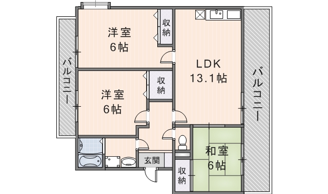 ランデックス弐番館 (306号)