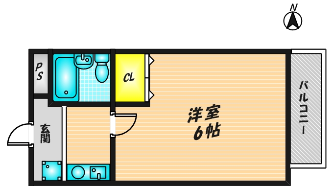 ハイツ笹　（303号）