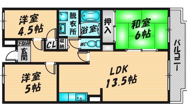 エバーグレイス森本 (205号)