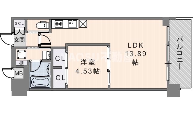プレジオ永和ASIAN　（1205号）