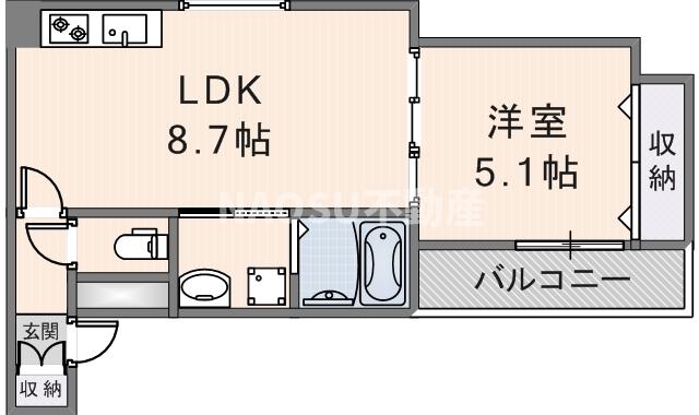 荒本フラワーレジデンス　（201号）