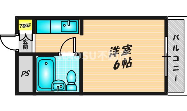 富士コーポ (302号)