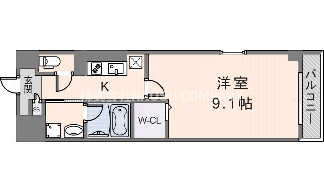 サンプラザ新石切駅前 (201号)