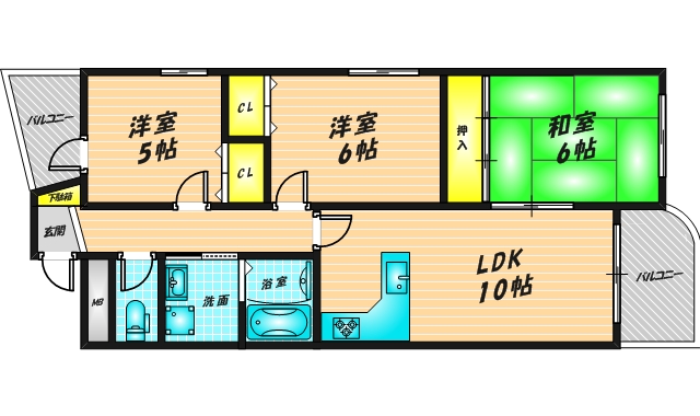 リアライズ荒本 (905号)