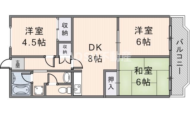 第2東大阪村橋マンション　（101号）
