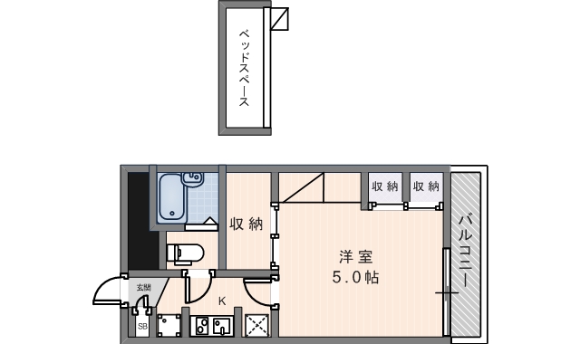 レオパレスカラコレス　（203号）