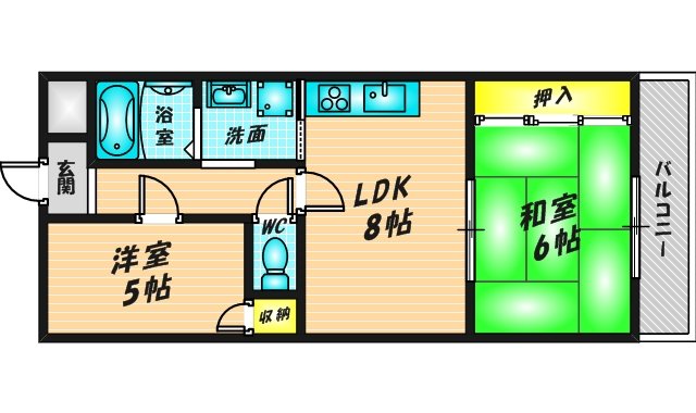 オルゴグラート東大阪 (605号)