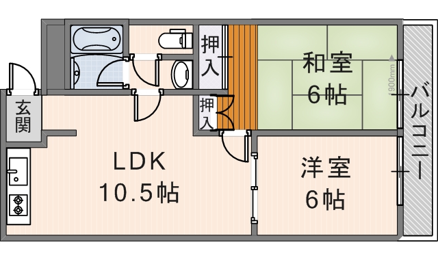 サニーコートⅡ　（305号）