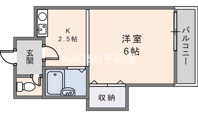 リバーサイド瓢箪山　（305号）