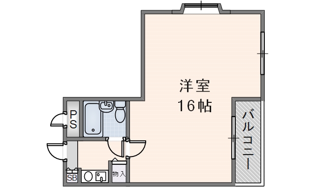 ＰＡＬＭＩＺＩＯ花園Ⅰ　（301号）