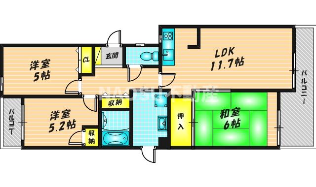 グランビュー山手 (103号)