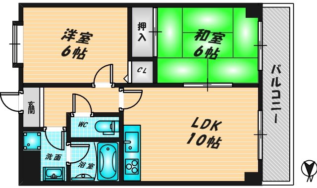 ルディシアコート (604号)