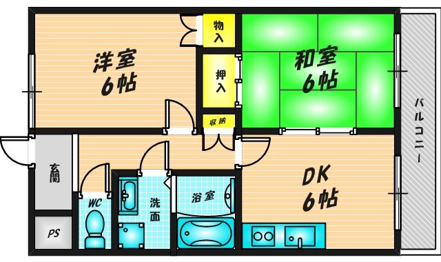 ヤマトマンション　（210号）