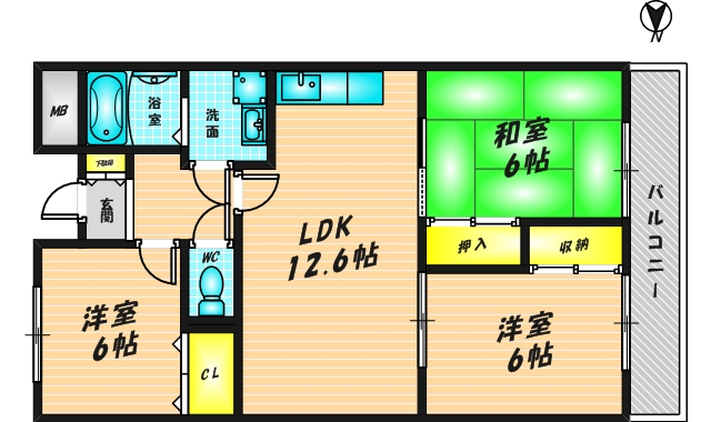 ピエモンヌ東山　（306号）