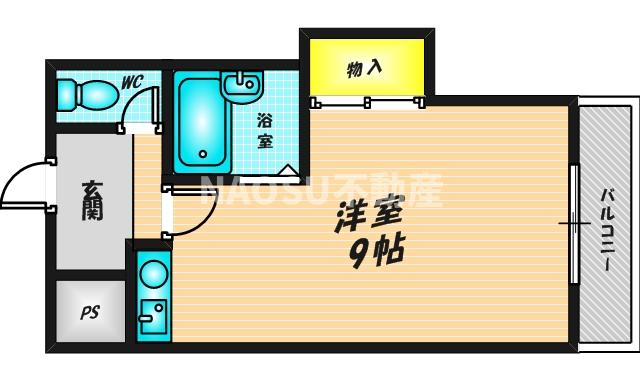 リバーサイド瓢箪山　（107号）