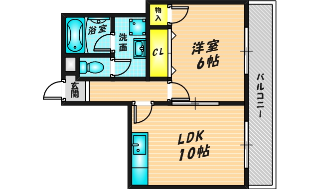 サンキプラザ今米 (401号)
