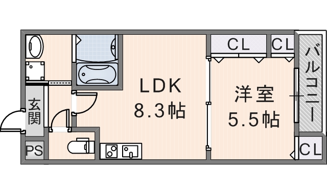 フジパレス・リズフィユ　（201号）