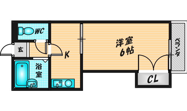 ロイヤルシャトー瓢箪山 (406号)