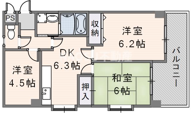 シロハイヌ吉田　（201号）