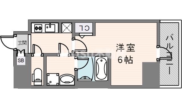 S－RESIDENCE高井田beleta　（907号）
