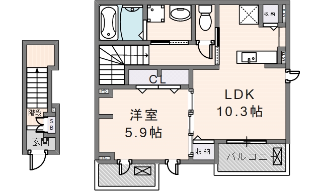 セレスコート花園 (203号)