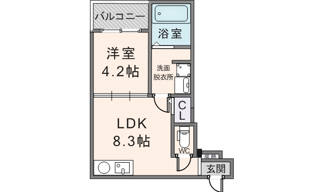 Muses花園本町 (302号)