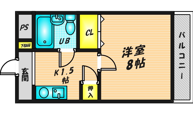 ナンソーコーポ　（４B号）