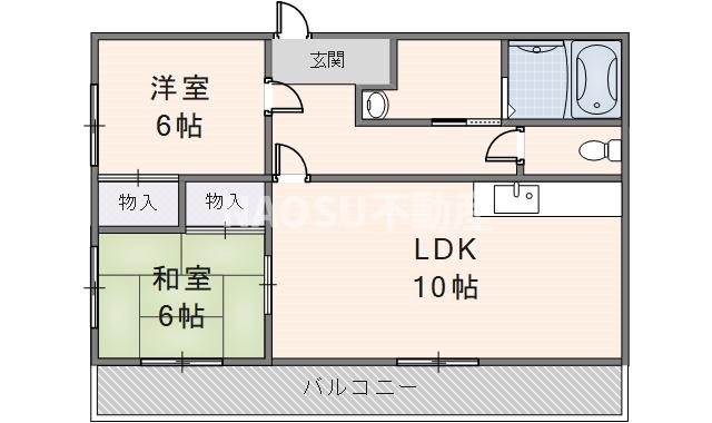 シンフォニーレジデンス石切　（3B号）