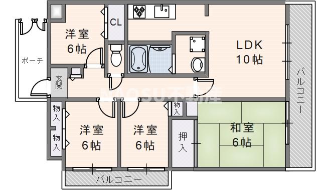 シティパーク瓢箪山　（911号）
