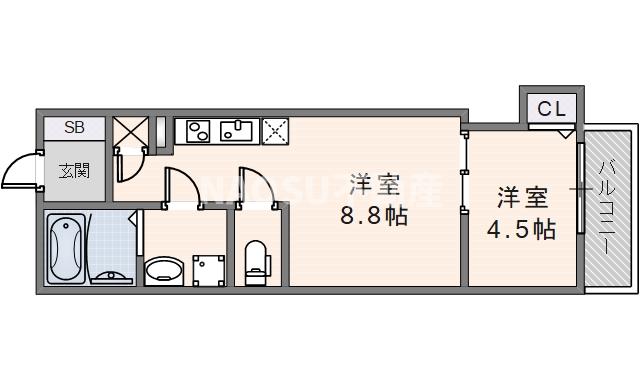 LEPUS御厨B　（302号）