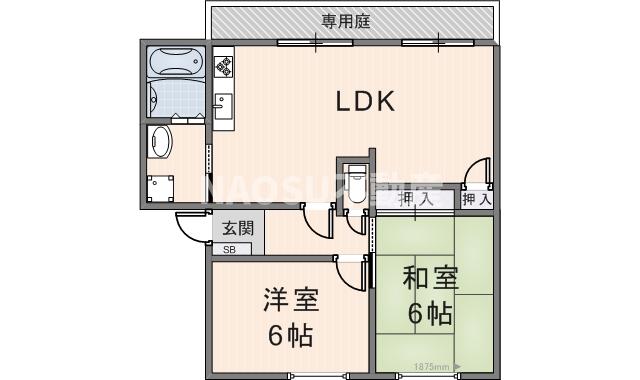 メゾン・ウィステB棟　（205号）