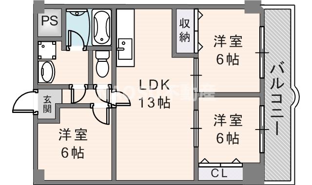 フェルザ長田 (907号)