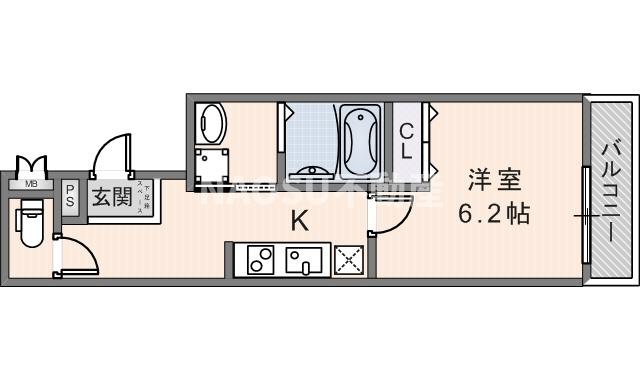 フジパレス中央長田Ⅱ番館 (302号)