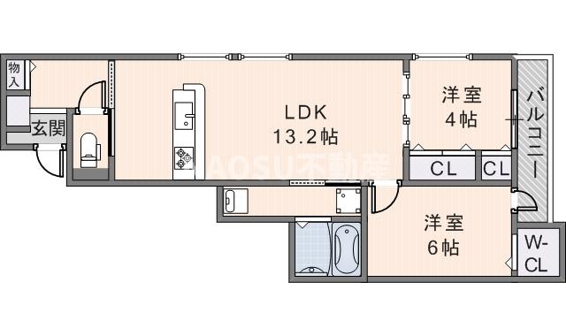 アベニール末広　（103号）