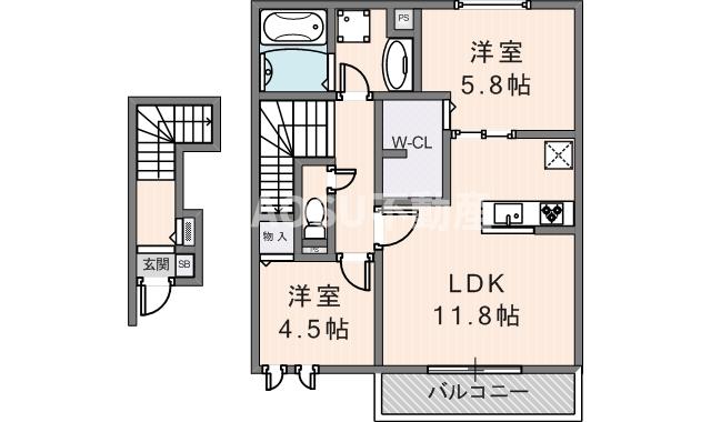 シャトレー旭町 (203号)