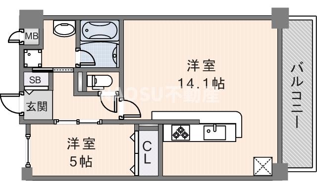 LaVerde長田　（101号）